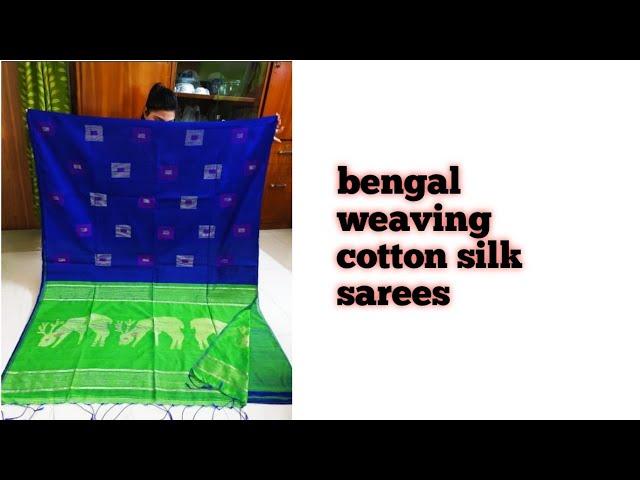 handloom cotton silk sarees