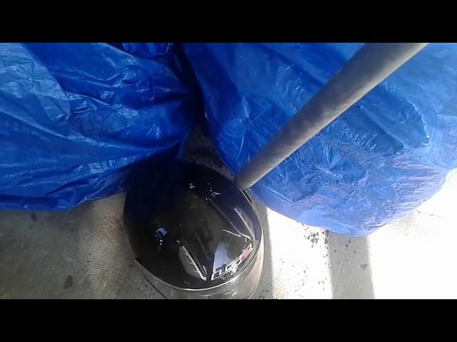 Ls2 helmet crash test