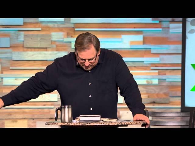 Getting Ready For The Rest Of Your Life 1 | Rick Warren