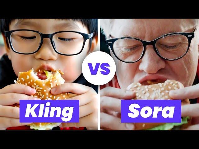 Kling VS OpenAI Sora - AI Text to Video Full Comparison | Which is Best AI Video Generator?