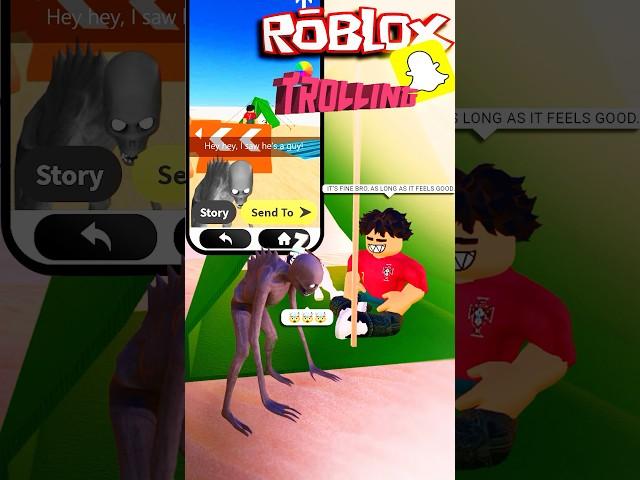 ROBLOX SNAPCHAT TROLLING || PART 127 #funny #roblox #robloxedit #memes #fyp #viralshorts