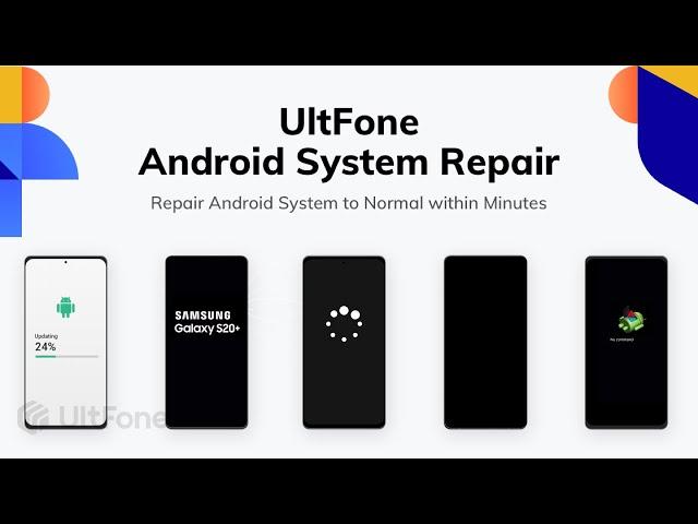 UltFone Android System Repair |1 Click to Fix Android System to Normal