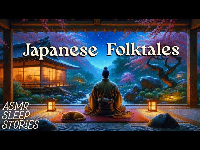 Enchanting Japanese Folktales | Cozy British ASMR | Samurai Fantasy Bedtime Stories