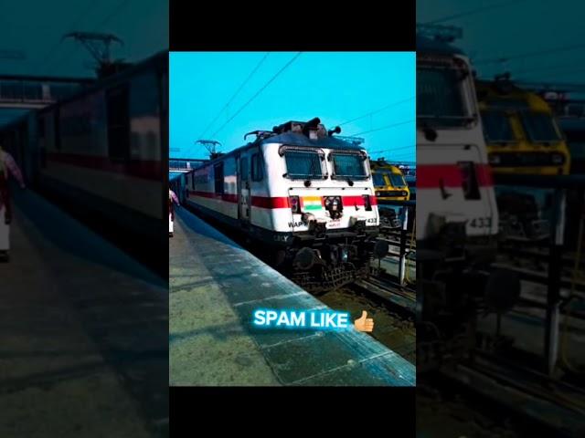 Wap-7 vs wap-5 attitude  #indianrail #railway #indiarailway #train #indianraiboy