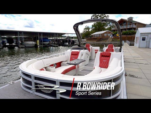 2022 Bennington R Bowrider Sport - Running Hard & Features Walkthrough