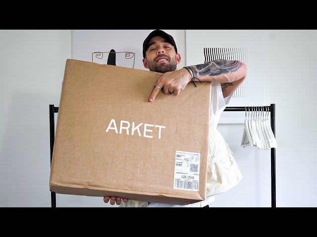 £700 ARKET CLOTHING HAUL | Menswear Essentials | Daniel Simmons