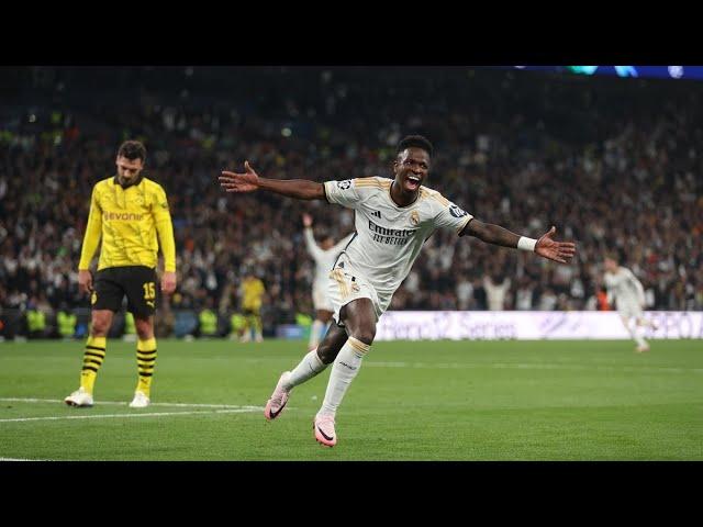 Que GOLAZO de Vinicius Jr por favor  - Real Madrid 5 - 2 Dortmund