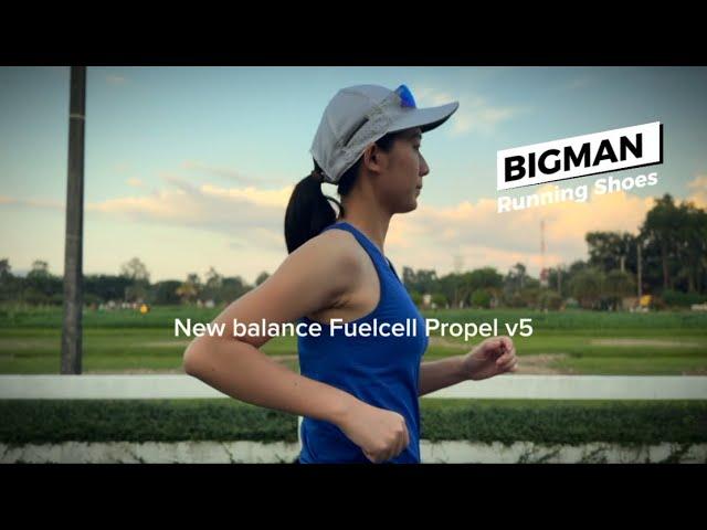 รีวิวรองเท้าวิ่ง New Balance FuelCell Propel V5 บทสรุปของรองเท้า Stability - กับคุณฟ้า Fah Autchara