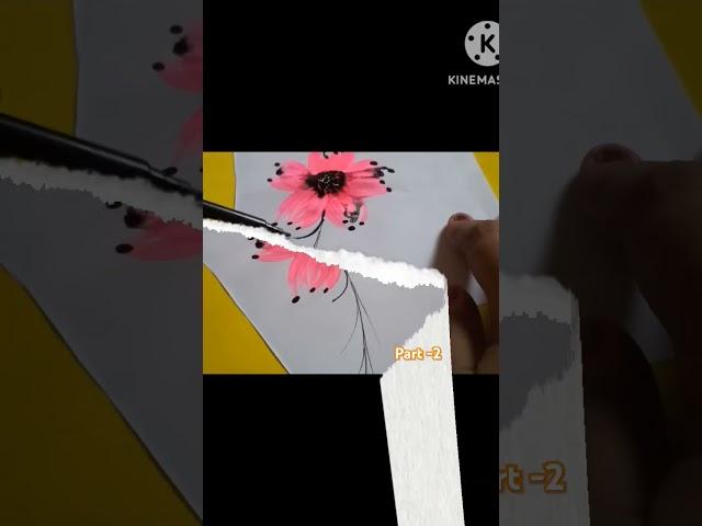 art and craft #art by sushma#how #art #painting #diy #papercraft #flowers