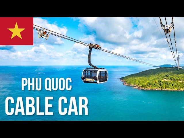 World's Longest Cable Car From Phu Quoc Vietnam to Pineapple island - www.phuquoc.createtravel.tv