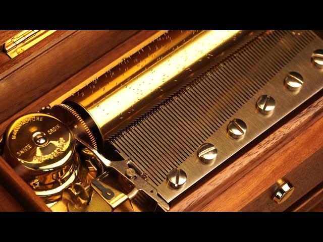 Reuge（禦爵)72音音樂盒 オルゴール72弁 72note Music Box（八音盒)，卡農(Pachelbel Canon in D)