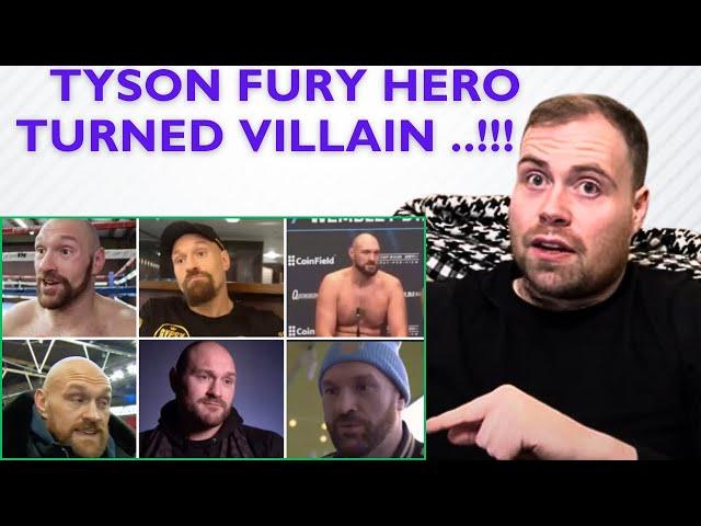 TYSON FURY THE HERO WHO BECAME THE VILLAIN..!!!