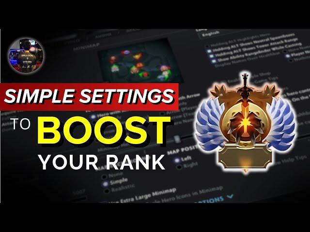 INSTANTLY Improve in Dota 2 with these SIMPLE SETTINGS!