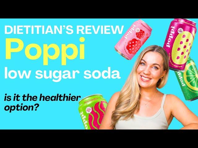 Poppi Soda Review (NOT SPONSORED) by a dietitian