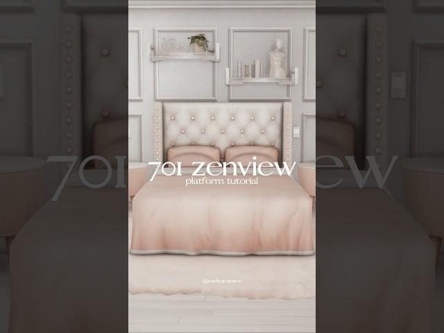 701 zenview platform tutorial  #shorts #sims4 #ts4 #sims4build #ts4build