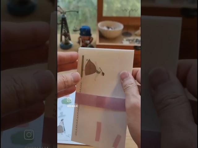 일러스트레이터 넥타이의 편지지 '들판'#stationery #일본문구 #일본작가 #다꾸덕후 #편지스타그램 #편지선물 #letter
