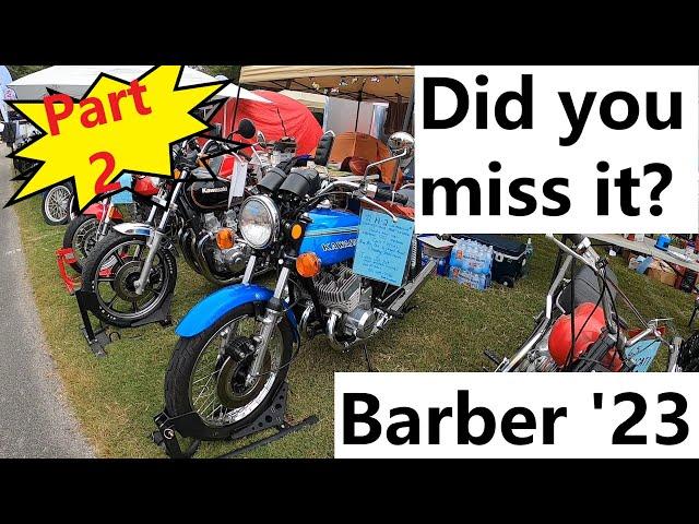 PART II of the Barber Vintage Motorcycle Swap Meet - MORE GREAT STUFF