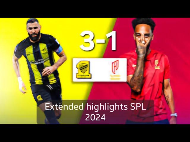 Al-Ittihad vs Al-Qadisiyah | Highlights | Roshn Saudi League | 19th October 2024 #football #trending