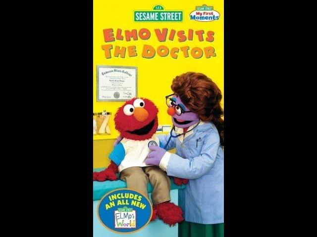 Sesame Street: Elmo Visits The Doctor (RARE 2005 VHS)