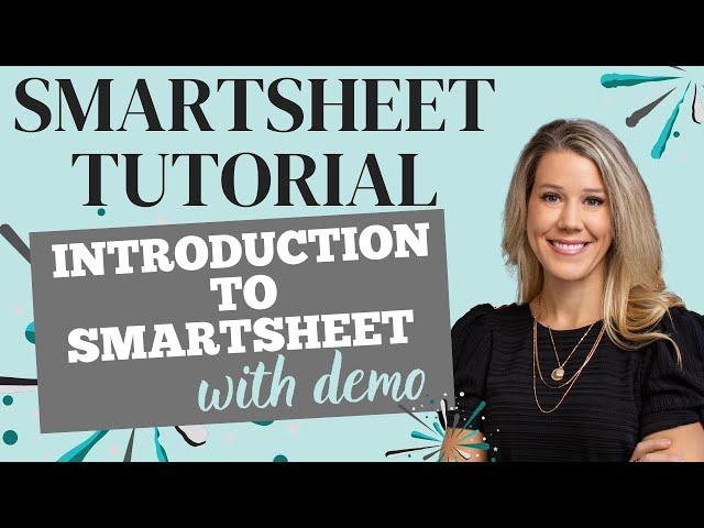 Smartsheet Tutorial: Introduction to Smartsheet (with Demo)