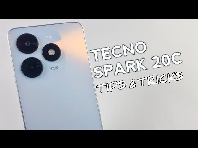 Top 10 Tips And Tricks Tecno Spark 20C You Need To Know!