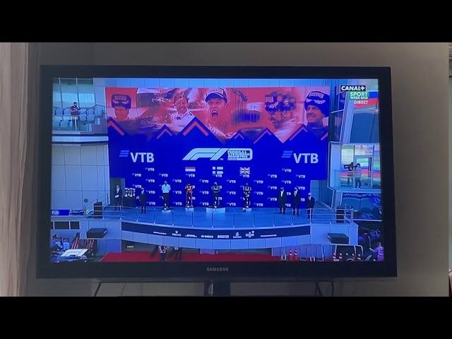 F1 podium russia 2020