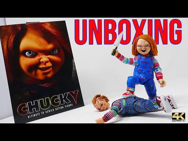 Neca Ultimate Chucky Tv Series 4K Action Figure Unboxing #Chucky