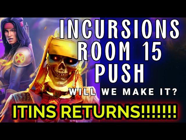 Incursions push with Itins | There may be some stress and / or drama | Marvel Contest of Champions