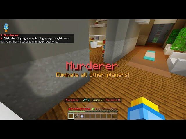 Minecraft Murder Mystery Fastest Game(The Hive)