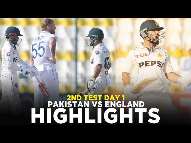 Full Highlights | Pakistan vs England | 2nd Test Day 1, 2024 | PCB | M3G1K