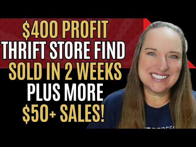 Quick Flips: Turning Thrift Store Finds Into Fast Cash BIG PROFIT