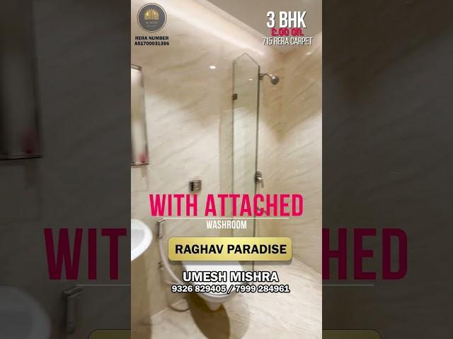 Affordable 1BHK,2BHK and 3BHK flat in Borivali (E) | Raghav Paradise | #youtubeshorts #2bhk