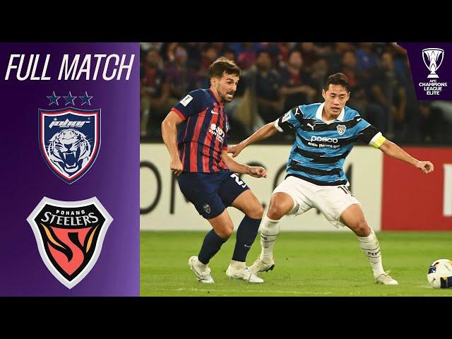 Johor Darul Ta'zim vs. FC Pohang Steelers | Full Match | AFC Champions League™ Elite