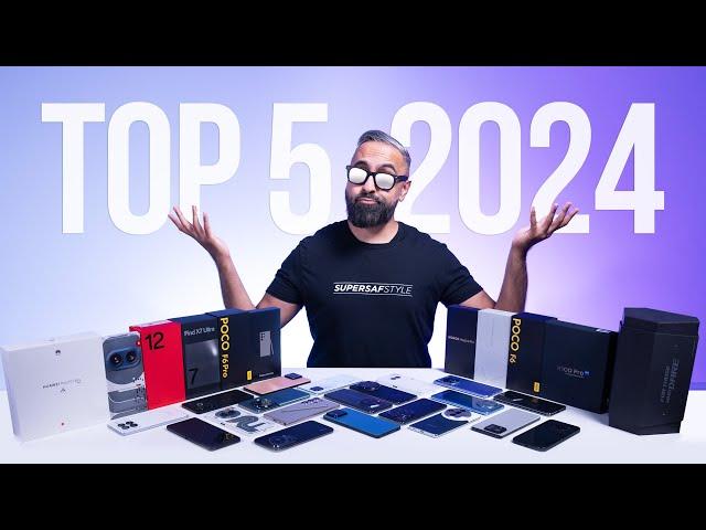 Top 5 BEST Smartphones of 2024… So Far