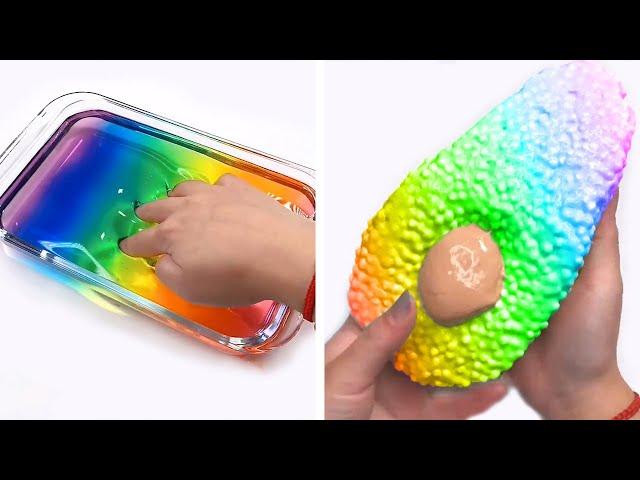 8 Hours of Oddly Satisfying Slime ASMR No Music Videos - Relaxing Slime 2025