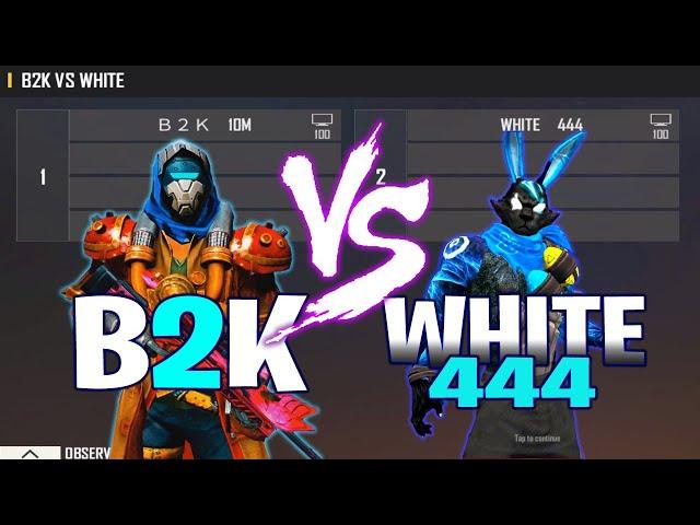 B2K VS WHITE 444 | BORN2KILL VS WHITE 444 SCRIPT ? ONLY RED DAMAGE ROOM - تحدي وايت ضد بورن تو كيل