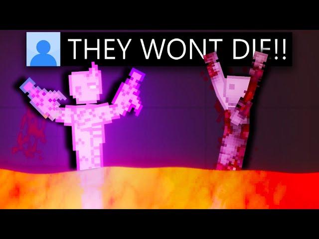 Can You Kill People Playground's STRONGEST Entities? (Movie)