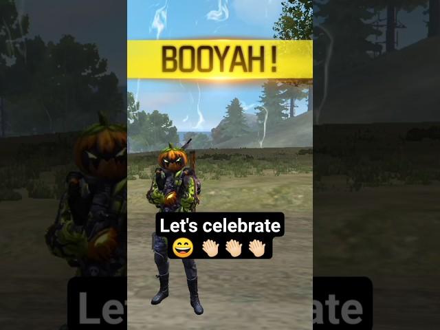 Celebration & BOOYAH  #drgameytc #freefire #gaming