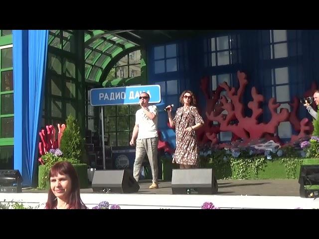 Виктор Рыбин и Наталья Сенчукова (Рыбная Неделя,Тверская площадь,Радио Дача,04.06.2022)