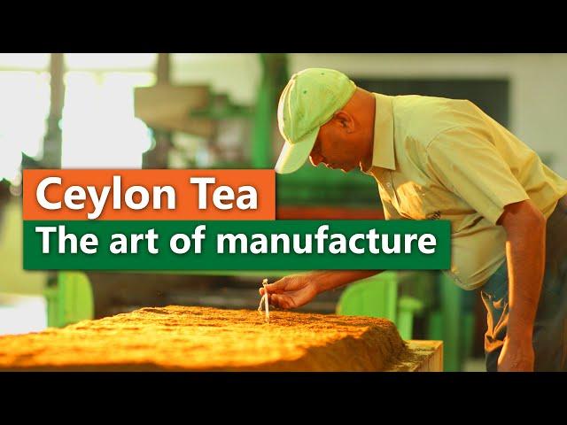 Ceylon Tea  - The art of manufacture