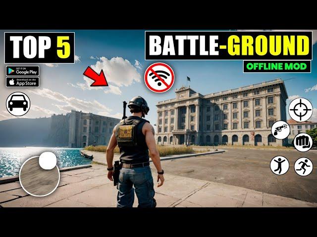 Top 5 Best Offline Battle Royale Games Like Pubg | Offline Games Like Pubg