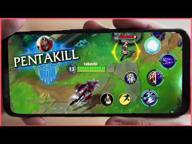 LOL MOBILE BEST MOMENTS & OUTPLAYS! - WILD RIFT Highlights Montage #1