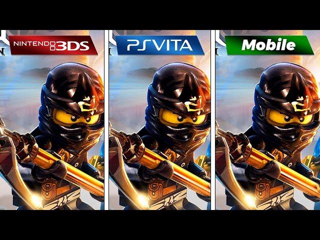 Lego Ninjago Shadow of Ronin (2015) 3DS vs PS Vita vs Mobile (Graphics Comparison)