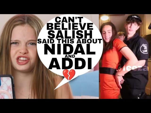 Salish Matter EXPOSES Nidal Wonder and His GIRLFRIEND Addi?!  **Video Proof**