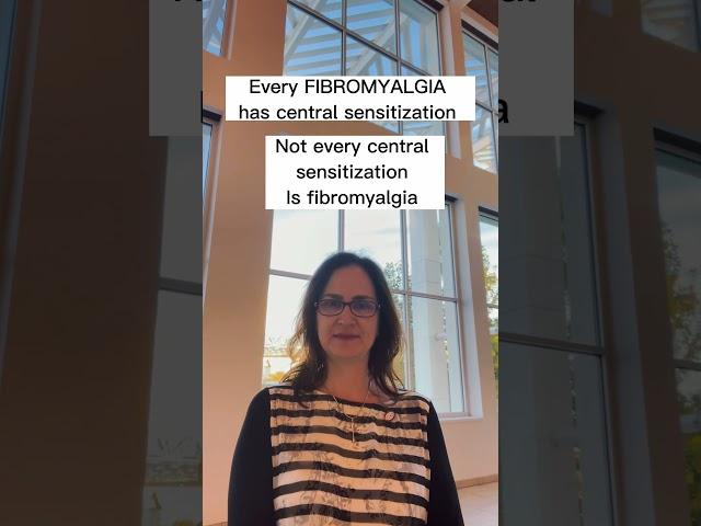 Fibromyalgia and Central Sensitization