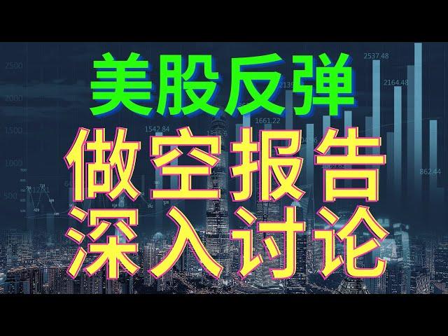 【美股投资】股市反弹，每一个做空报告都可能是一个金矿。深入一些探讨MP的做空报告和大家质疑盛和资源中概股。韭菜日记-2022年2月4日。