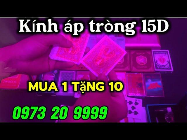 kính áp tròng nhìn xuyên bài kính 15D mới nhất 2025