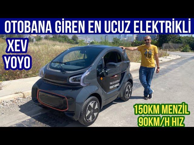 Otobana Çıkabilen En Ucuz Elektrikli Otomobil XEV YOYO İnceleme ve İlk Sürüş | Citroen Ami Rakibi