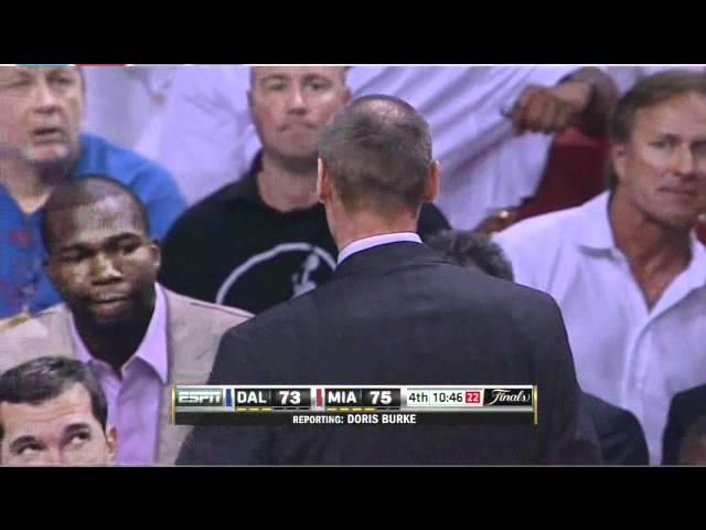 doris burke tells jeff van gundy to shut up [nba finals 2011]