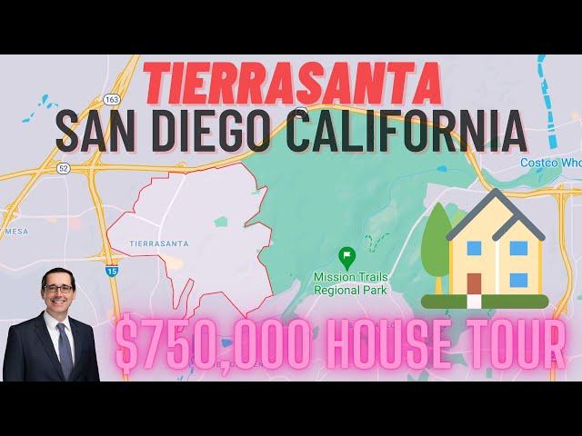 $750,000 Tierrasanta Home Tour - San Diego California Real Estate